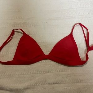 Hollister Red Bikini Top